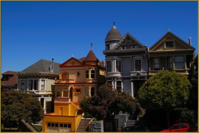 .San Francisco Victorian Homes