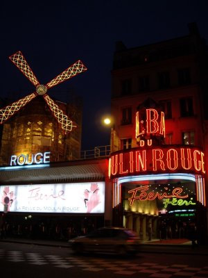 Le Moulin rouge!! ola laaaaaaa! mon ami!!!