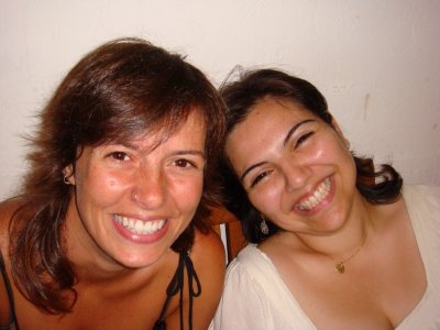 l'ayleen i jo a casa dels seus pares... em van cuidar com una princesseta!