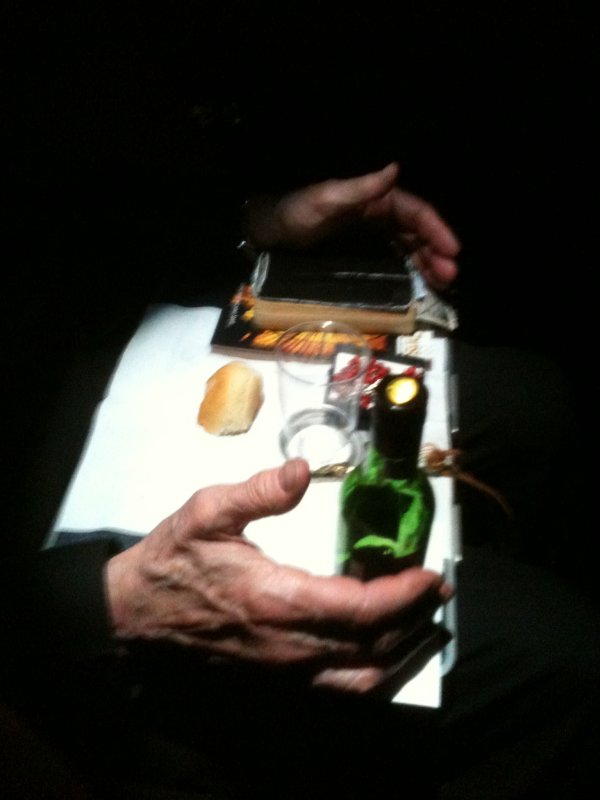 Mass at 40,000 Feet