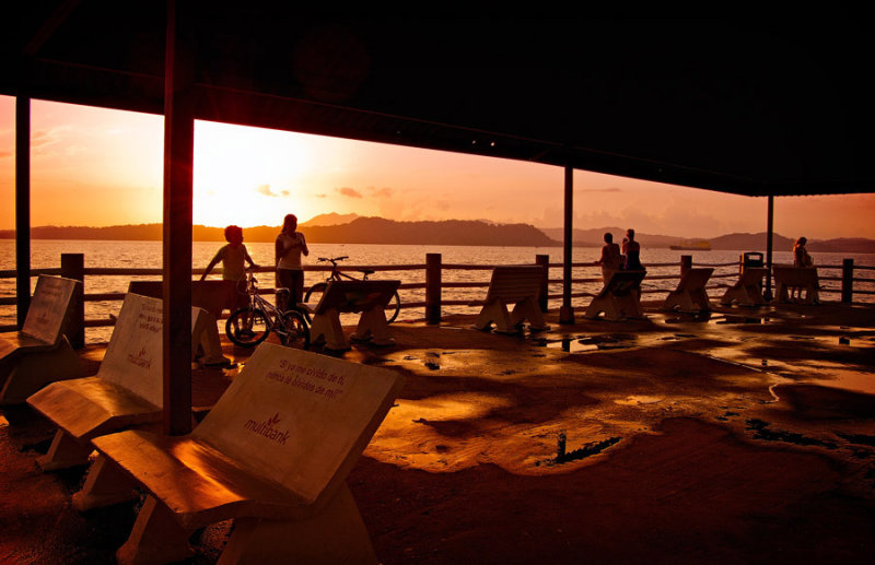 Sunset on Calzada de Amador