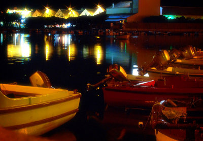 night at the pier