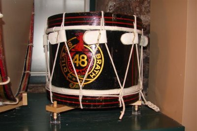 15th Battalion CEF, Rope tension side drum