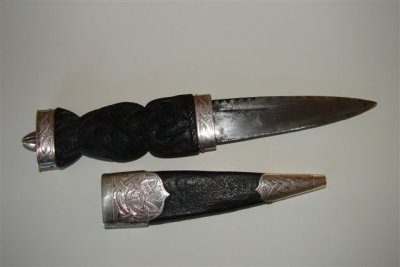 Victorian era Sgian Dubh (Black Knife)