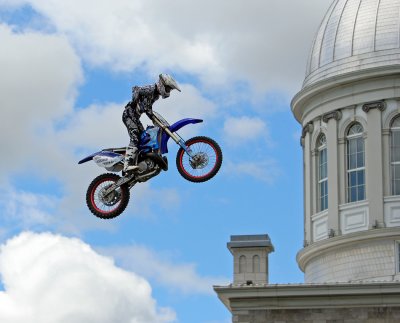 Spectacle de Motocross Vieux Port Mtl Juillet 2010