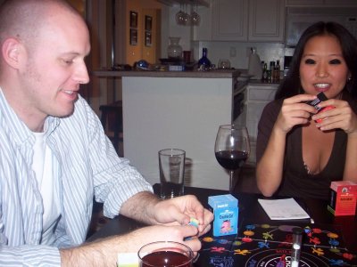 Dave & Mem at Dave's playing