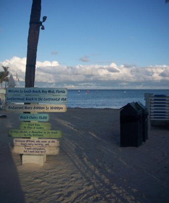 Key West signage