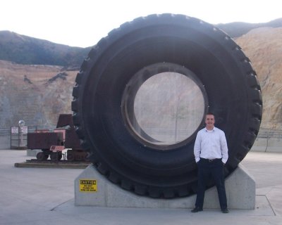 Me and a wheel