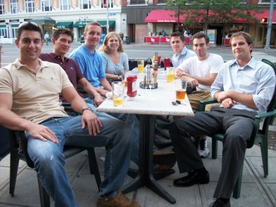Farewell happy hour in Stamford
