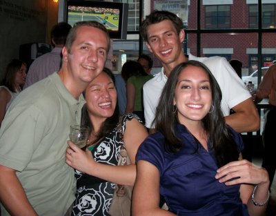 Me and work friends in Stamford