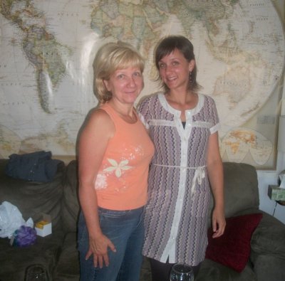 Mom and Alison in Buffslo