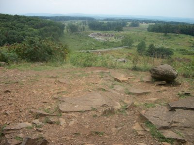 Site of battlefield for great, great, great Grandpa