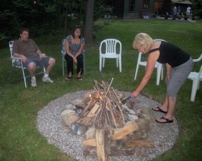Fire beginning