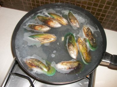 Boiling dead shells