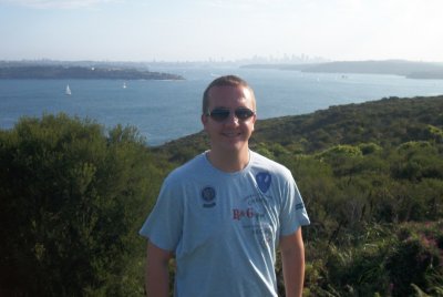I made it!  North Head in Sydney