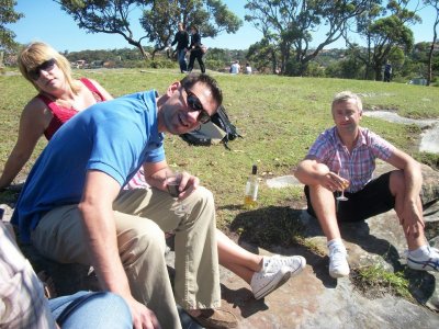 Linda, Mike, Graeme
