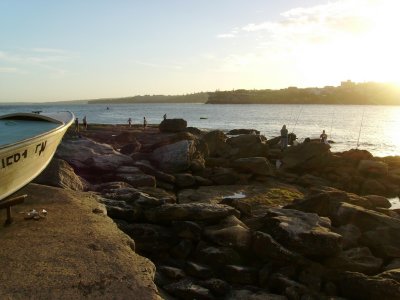 Sunset on a Tuesday evening