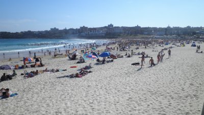 Bondi Beach Christmas afternoon