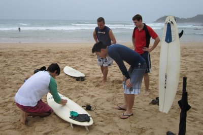 Surf lessons from Luiz