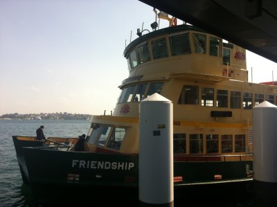 Ferry ride on Sydney Harbour