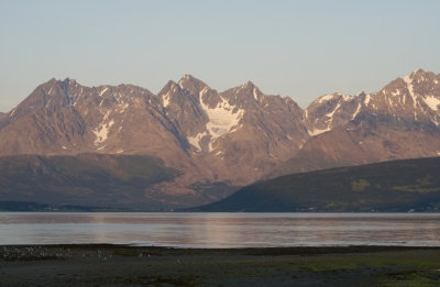 Lyngsalpene (as seen from Oldervik)