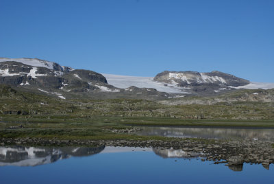 View towards Hardangerjkulen