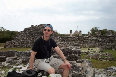 The ruins in Cancun