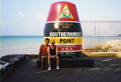 James and me in Key West
