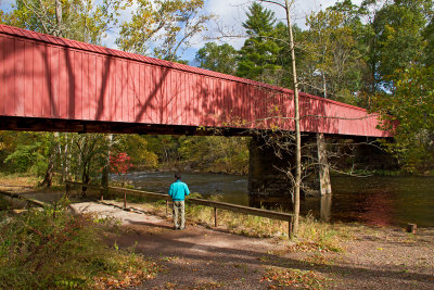 Bridge at Ralph Stover State Park