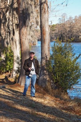 Me at Greenfield Lake in Wilmington