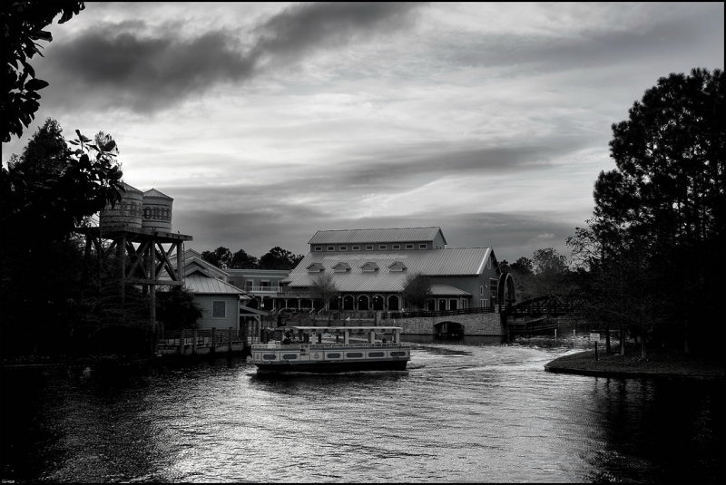 B&W River Fairy