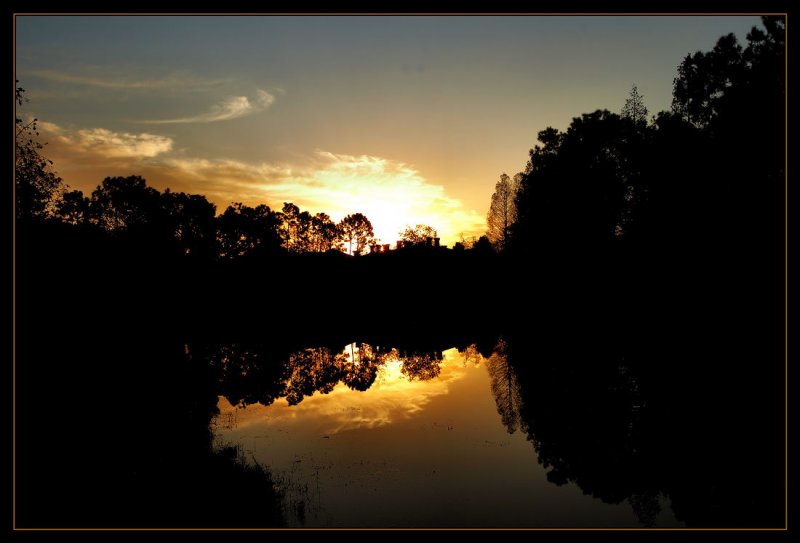 Sunset New Orleans Riverside