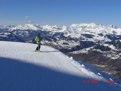 Skilaufen in Klosters 2008