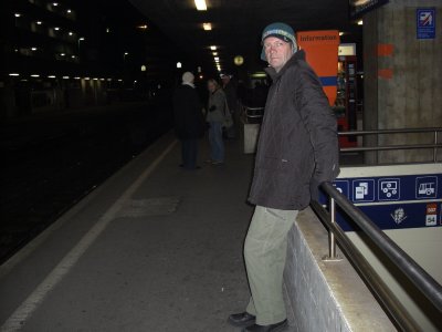 Bahnhof 2:20 Uhr am Morgen