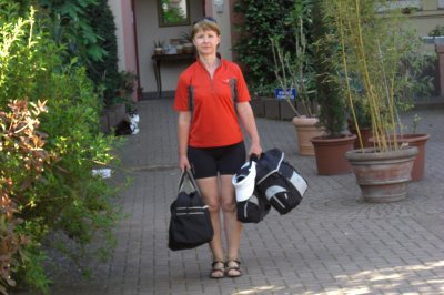 Bettina hat noch nicht ausgeschlafen