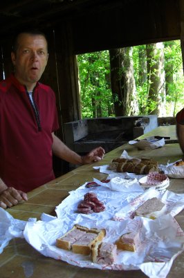 Picknick am Fischteich