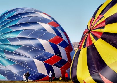 THE SIZE OF THE BALLOON