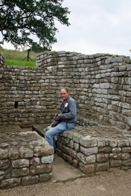 Johann at Roman Ruins
