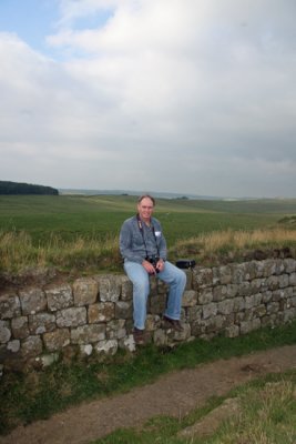 Johann on Hadrian's wall