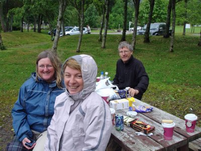 Scottish summer picnic