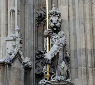 London Parliment lion