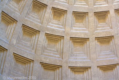 OH386-Pantheon: roof relief