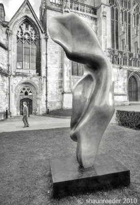 Gloucester Cathedral Sculptures, winter 2010