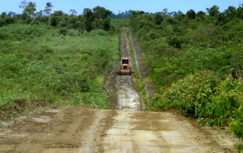 Earth Works at Secondary Entrance