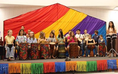 Kids' world music drumming workshop