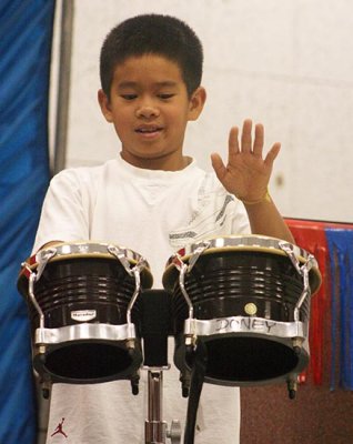 Kids' world music drumming workshop