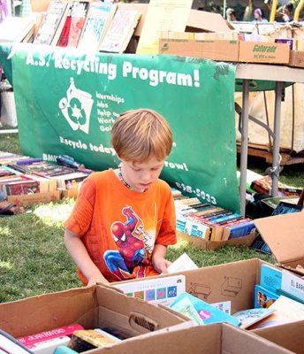 Associated Students' book recycling