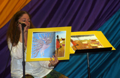CSUC Museum of Anthropology's Adrienne reads world folk tales