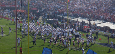Penn State team hits the field
