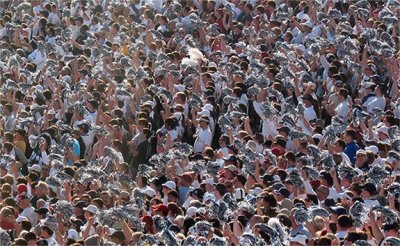 Penn State fans cheer